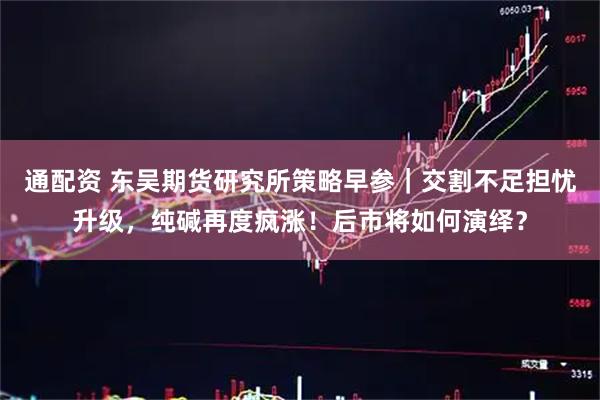 通配资 东吴期货研究所策略早参｜交割不足担忧升级，纯碱再度疯涨！后市将如何演绎？